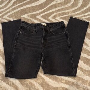 Madewell Women's Gray Stovepipe Jeans